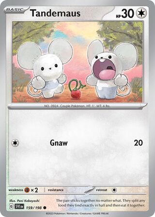 Tandemaus (Scarlet & Violet 159/198)