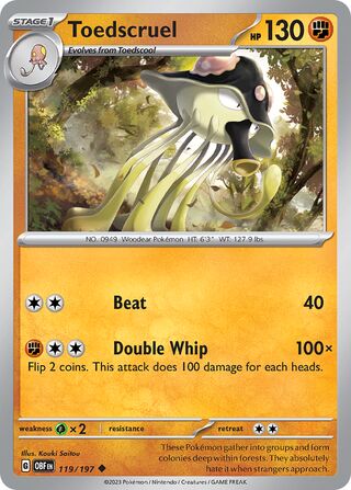 Toedscruel (Obsidian Flames 119/197)