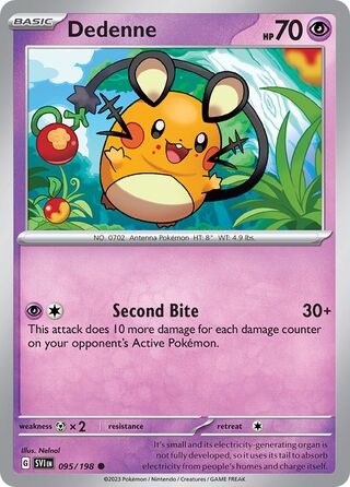 Dedenne (Scarlet & Violet 095/198)
