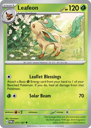 Leafeon (Twilight Masquerade 011/167)