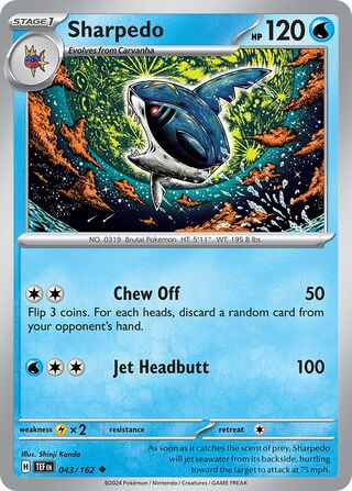 Sharpedo (Temporal Forces 043/162)