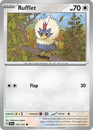 Rufflet (Surging Sparks 152/191)