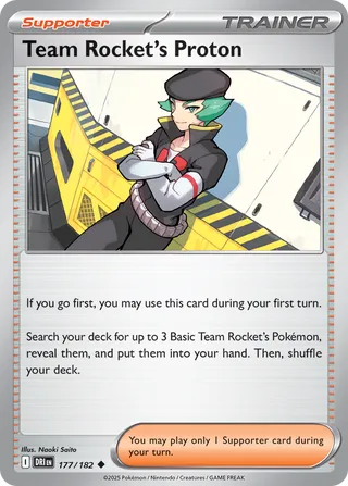 Team Rocket's Proton (Destined Rivals 177/182)