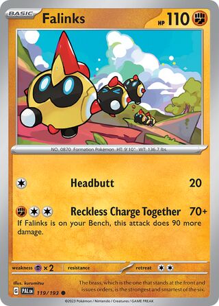 Falinks (Paldea Evolved 119/193)