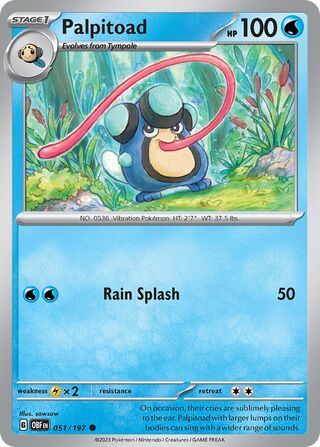 Palpitoad (Obsidian Flames 051/197)
