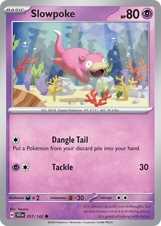 Slowpoke (Stellar Crown 057/142)