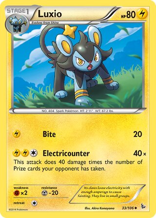 Luxio (Flashfire 33/106)