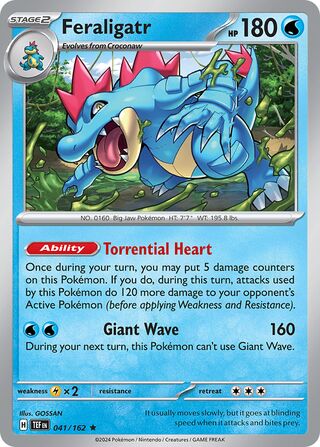 Feraligatr (Temporal Forces 041/162)