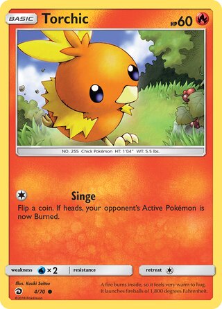 Torchic (Dragon Majesty 4/70)