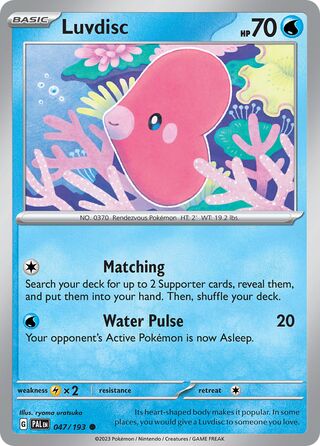 Luvdisc (Paldea Evolved 047/193)