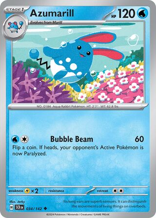 Azumarill (Stellar Crown 034/142)