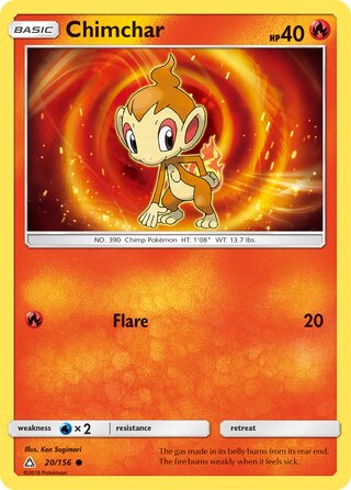 Chimchar (Ultra Prism 20/156)