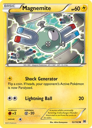 Magnemite (BREAKthrough 52/162)