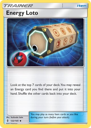 Energy Loto (Guardians Rising 122/145)