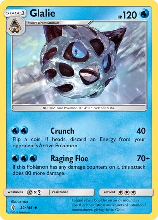 Glalie (Guardians Rising 32/145)