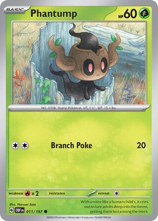 Phantump (Obsidian Flames 011/197)
