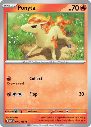 Ponyta (Scarlet & Violet 151 077/165)