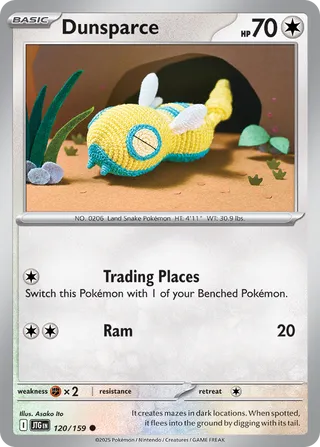 Dunsparce (Journey Together 120/159)