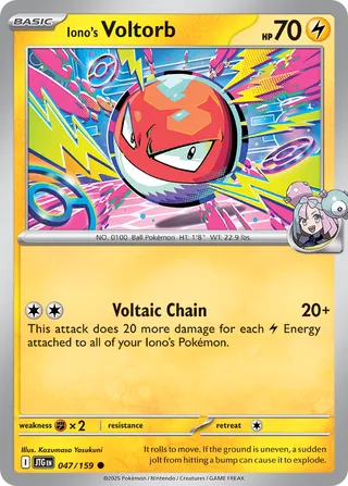 Iono's Voltorb (Journey Together 047/159)