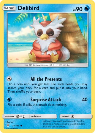 Delibird (Guardians Rising 26/145)
