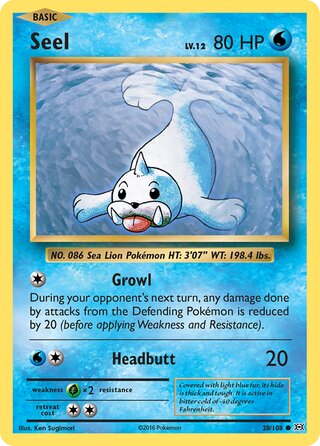 Seel (Evolutions 28/108)