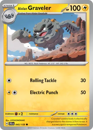 Alolan Graveler (Journey Together 045/159)