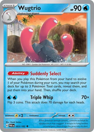 Wugtrio (Paradox Rift 053/182)
