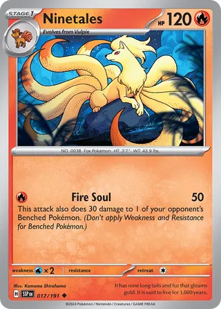 Ninetales (Surging Sparks 017/191)