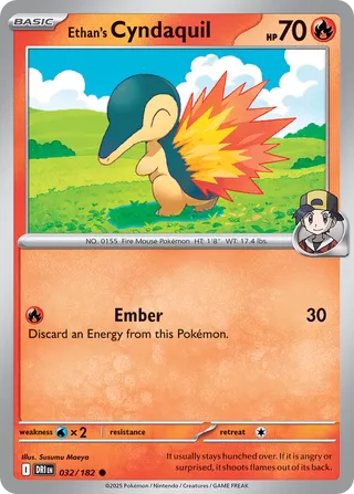 Ethan's Cyndaquil (Destined Rivals 032/182)