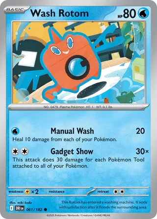 Wash Rotom (Destined Rivals 061/182)
