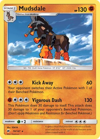 Mudsdale (Burning Shadows 78/147)
