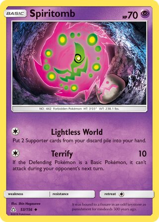 Spiritomb (Ultra Prism 53/156)