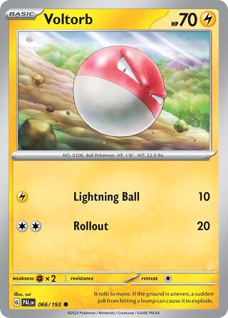 Voltorb (Paldea Evolved 066/193)