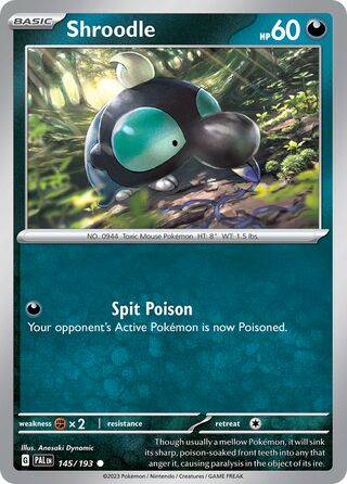 Shroodle (Paldea Evolved 145/193)