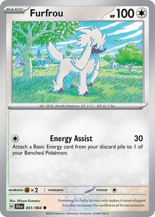 Furfrou (Shrouded Fable 051/064)