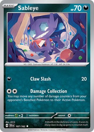 Sableye (Temporal Forces 107/162)