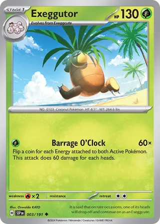 Exeggutor (Surging Sparks 003/191)