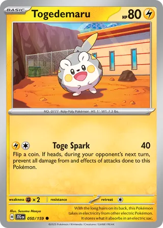Togedemaru (Journey Together 050/159)