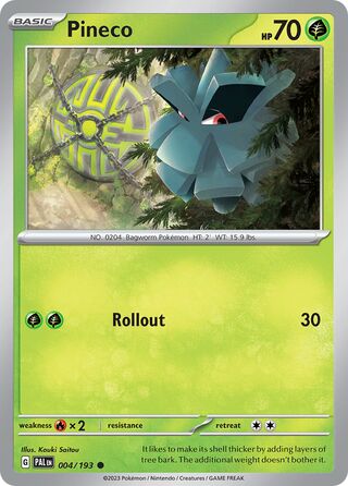 Pineco (Paldea Evolved 004/193)