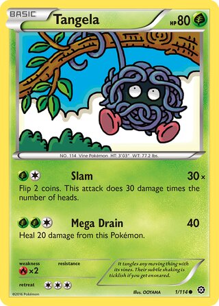 Tangela (Steam Siege 1/114)