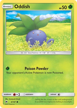 Oddish (Burning Shadows 4/147)