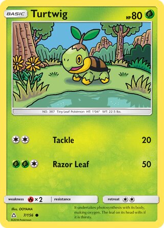Turtwig (Ultra Prism 7/156)