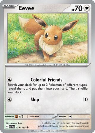 Eevee (Scarlet & Violet 151 133/165)