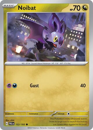 Noibat (Paldea Evolved 152/193)