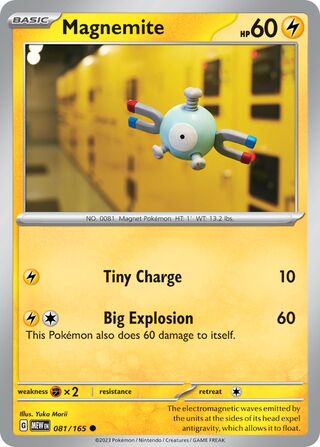 Magnemite (Scarlet & Violet 151 081/165)