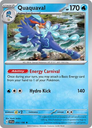 Quaquaval (Scarlet & Violet 054/198)