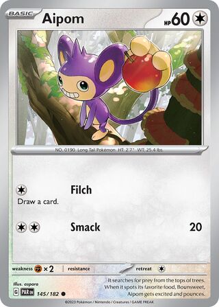 Aipom (Paradox Rift 145/182)