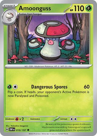 Amoonguss (Obsidian Flames 010/197)