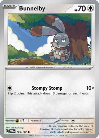 Bunnelby (Obsidian Flames 175/197)
