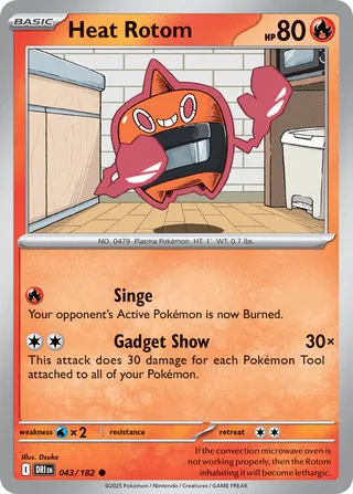 Heat Rotom (Destined Rivals 043/182)